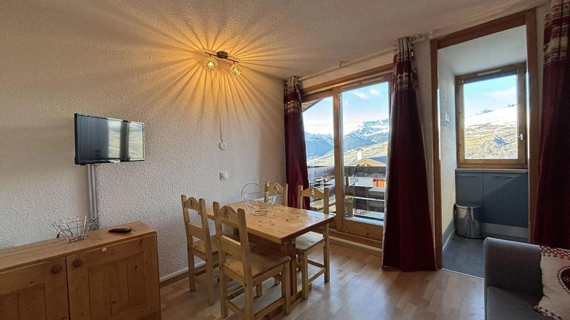 Appartement Cosy 2 Pieces, 4 Pers, Balcon Mont-Blanc, La Plagne - Fr-1-353-153 0*, La Plagne-Tarentaise